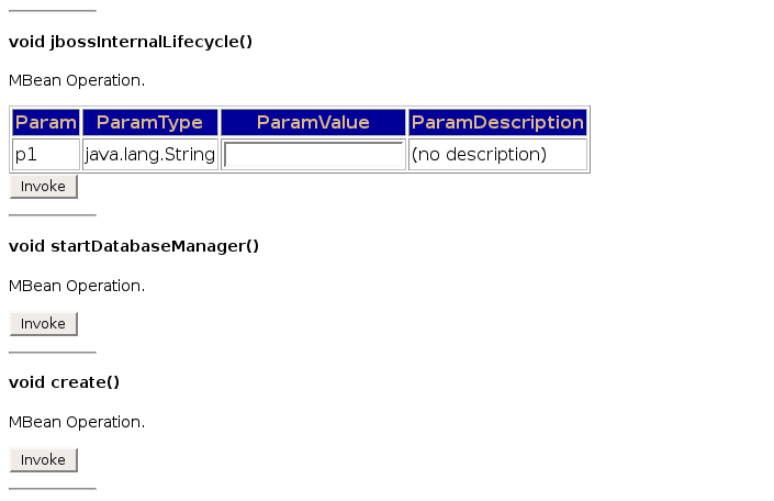 Start DB Manager