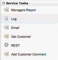 Domain Specific Service Tasks