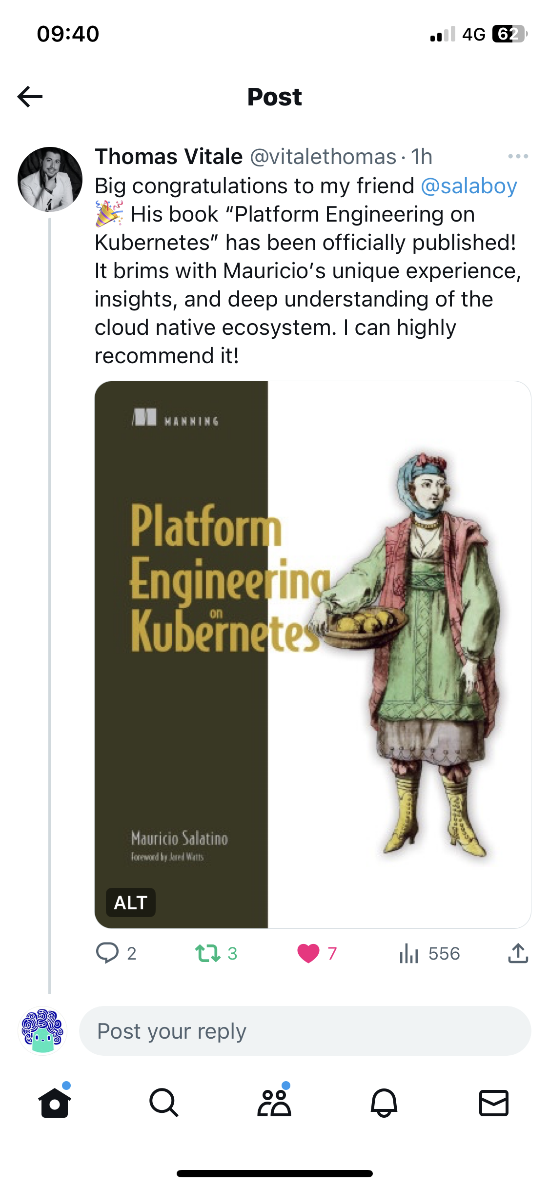 Milestone achieved: Book Published! 🥳